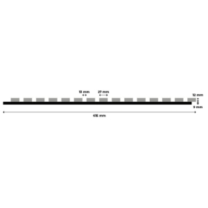 Kép 4/7 - ProfiWall lamella falpanel, Tabak tölgy, 275x61.5x2.1 cm, 1.69 m2