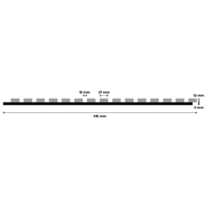 Kép 3/5 - ProfiWall lamella falpanel, Örök tölgy, 275x61.5x2.1 cm, 1.69 m2