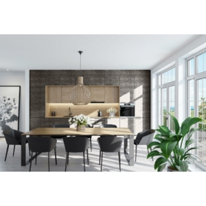 Kép 2/6 - SIBU Design LL LEGUAN Nero SA exkluzív dekorpanel 2600x1000x1.63 mm
