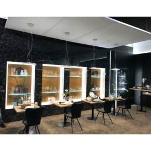 Kép 3/9 - SIBU Design SG MARBLE Black AR+ exkluzív dekorpanel 2600x1000x2.1 mm