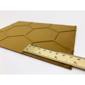 Kép 3/6 - SIBU Design FL COMB VELVET Curry SA exkluzív dekorpanel 2600x1000x2.33 mm