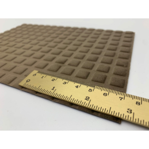 Kép 3/6 - SIBU Design FL SQUARE 2 VELVET Mocha SA exkluzív dekorpanel 2600x1000x2.33 mm