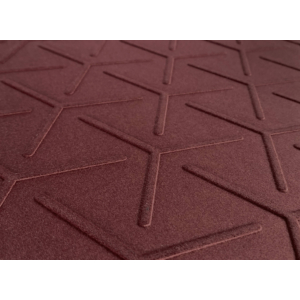 Kép 5/6 - SIBU Design FL CUBE VELVET Bordeaux SA exkluzív dekorpanel 2600x1000x2.33 mm