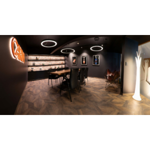 Kép 3/6 - SIBU Design DM Graphite Black matt SA exkluzív dekorpanel 2600x1000x1.13 mm