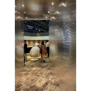 Kép 2/8 - SIBU Design SL RATTAN 20 Silver exkluzív dekorpanel 2600x1000x2.4 mm