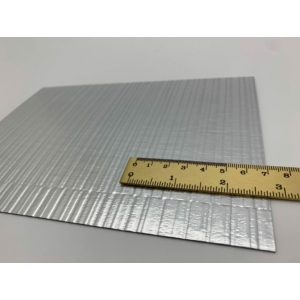 Kép 4/7 - SIBU Design SL NOTCH Silver matt exkluzív dekorpanel 2600x1000x1.2 mm