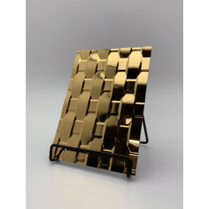 Kép 3/6 - SIBU Design SL RATTAN 20 Gold SA exkluzív dekorpanel 2600x1000x2.64 mm