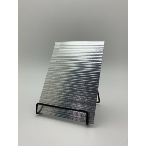 Kép 3/5 - SIBU Design SL NOTCH Silver matt SA exkluzív dekorpanel 2600x1000x1.33 mm