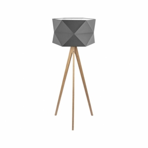 Kép 1/2 - TK Lighting Fano állólámpa szürke