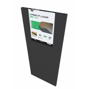 Kép 1/2 - BaseFloor szürke XPS 3 mm padlóalátét, 1.2 mm x 0.5 m, 1.2 m x 0.5 m táblaméret, 10 db tábla / cs, 6 m2