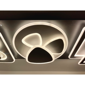 Kép 3/8 - Avide Arlo mennyezeti LED lámpa, 91W, CCT, RF Távirányítóval