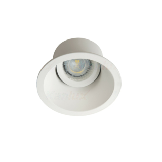 Kanlux Beépíthető spot lámpatest Aprila DTO-W, billenthető, kör alakú, fehér