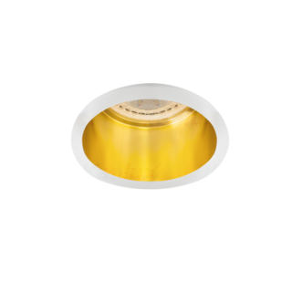 Kanlux Beépíthető spot lámpatest SPAG D fehér/arany