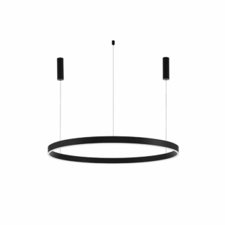 Nova Luce Motif LED függesztett lámpa fekete