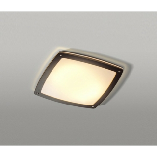 AZzardo Fano LED vízvédett mennyezeti lámpa szürke