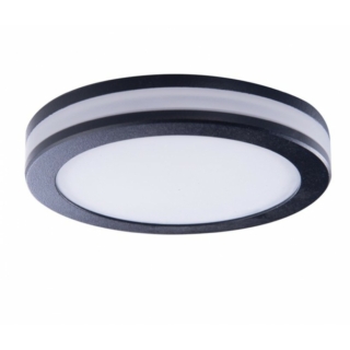 AZzardo Galata víz-védett LED beépíthető lámpa fekete