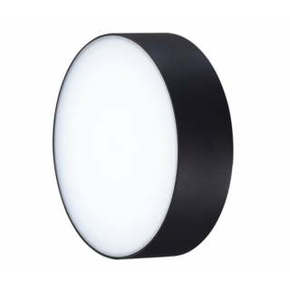 AZzardo Casper Round LED vízvédett mennyezeti lámpa fekete