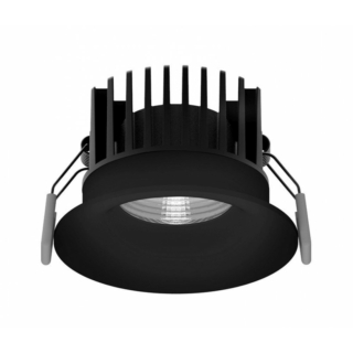 Nova Luce Blade beépíthető fürdőszobai lámpa fekete