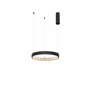 Nova Luce Preston LED függesztett lámpa fekete