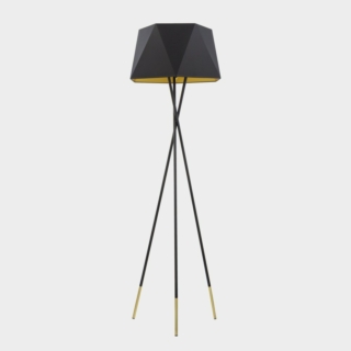 TK Lighting Ivo állólámpa fekete