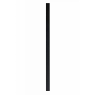 Lamelio OLMO fekete jobbos végzáró, 2.7 x 270 cm