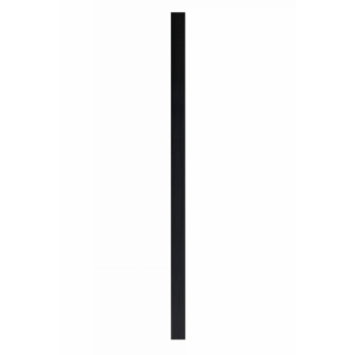 Lamelio OLMO fekete jobbos végzáró, 2.7 x 270 cm