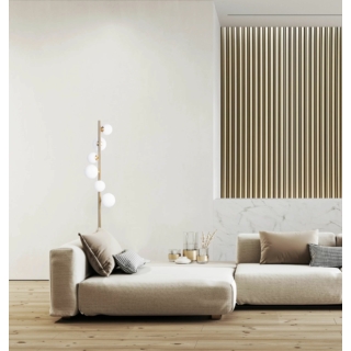 Lamelio MILO lamella panel, arany 12.2 x 270 cm