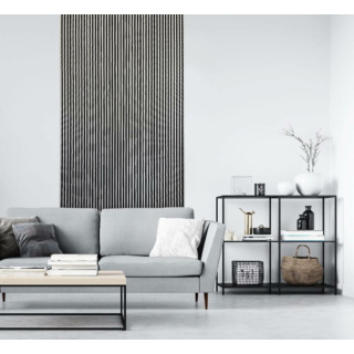 Lamelio ASTI lamella panel, ezüst, 12.2 x 270 cm