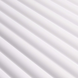 Lamelio INFINITY LUNA fehér, festhető balos végzáró 3.5 x 270 cm