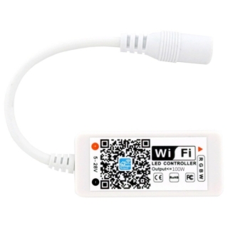 Avide LED Szalag 12V 100W RGB+W Mini WIFI-s Vezérlő, 8A