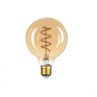 Avide LED Filament fényforrás E27, 4.5 W, 2700K, 400 lumen, G80