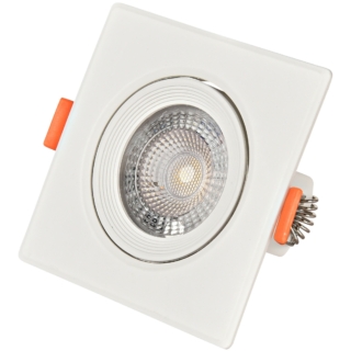 Avide LED Beépíthető Spot 38° Négyzetes 5W WW 3000K