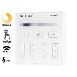 MiLight Fali LED szalag fényerő szabályzó panel, T1: 230V