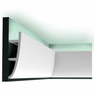 Orac Decor C374 rejtett világításos díszléc, 50 x 180 x 2000 mm