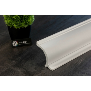 Orac Decor C902 rejtett világításos díszléc, 103 x 103 x 2000 mm