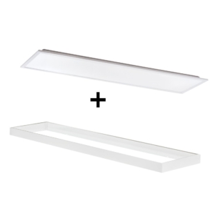 Kanlux BLINGO LED panel 120 x 30 cm, 34W, 4000K, 4080 lm, UGR<19 + KIEMELŐ KERET (50)