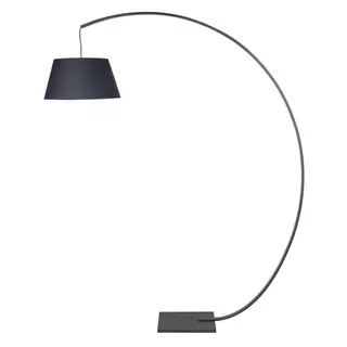 MAXLIGHT Celia állólámpa, E27, 60W, fekete, 212 cm
