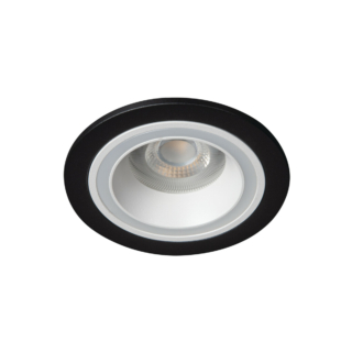 Kanlux FELINE DSO spot keret fix kör, 10W, GU10, fehér/fekete