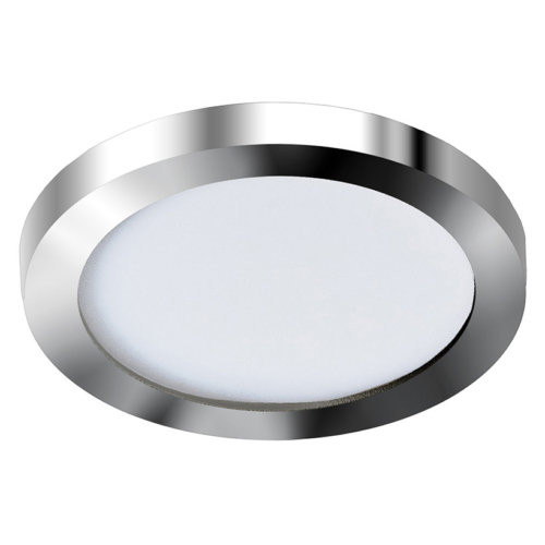 AZzardo Slim Round LED beépíthető fürdőszobai lámpa króm
