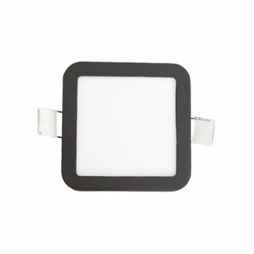 AZzardo Slim Square LED beépíthető fürdőszobai lámpa fekete