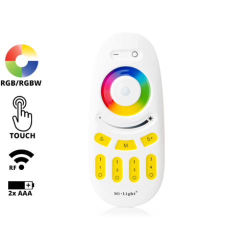 Group Control RGBW csoport (zóna) távirányító RGB+fehér LED szalaghoz, sárga (7850)