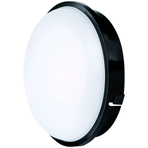 Avide (Triton-R) Cseppálló Mennyezeti Lámpa Kerek IP65 20W NW 4000K Fekete