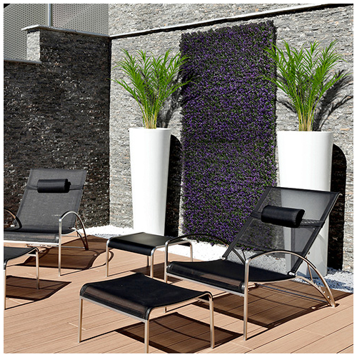 Nortene Vertical Lavanda műanyag zöldfal levendulával (100 x 100 cm)