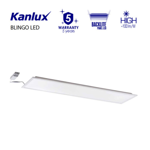 Kanlux Blingo LED panel (1200 x 300mm) 38W/3800Lm - természetes fehér 120°