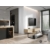 Lamelio INFINITY ONDA lamella panel, fehér, festhető, 12.2 x 270 cm
