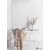 Lamelio INFINITY LUNA lamella panel, fehér, festhető, 12.2 x 270 cm