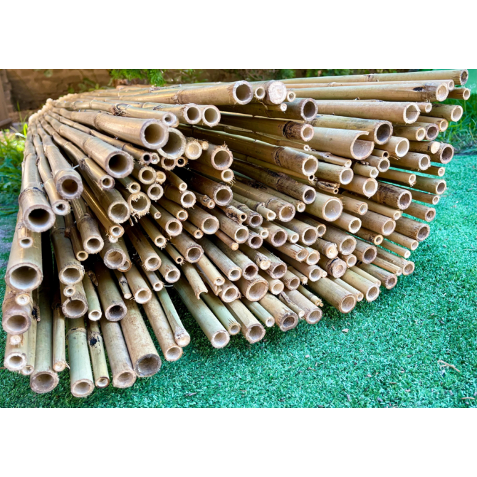Nortene BAMBOOFLEX rugalmas bambusz kerítés, 2x3 m, 90%