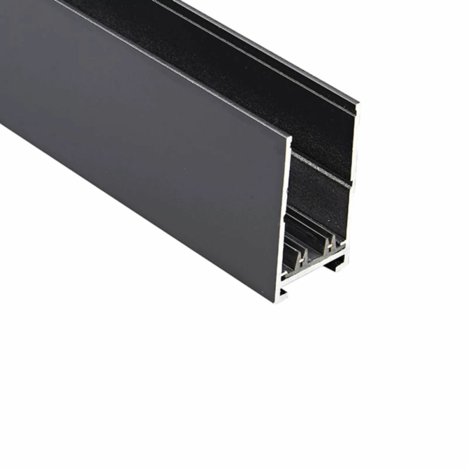Azzardo Beta Track Magnetic sínelem fekete, 1 méter, felületre szerelhető