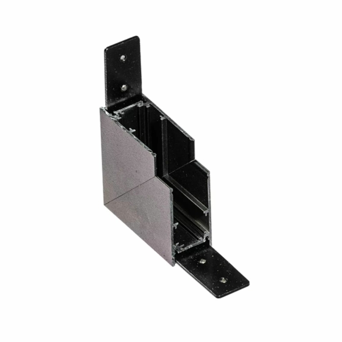 Azzardo Beta Track Magnetic sarokelem fekete (mennyezet-fal)
