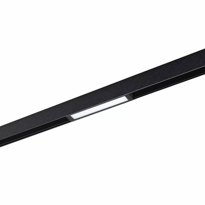 Azzardo Saga Beta Track Magnetic LED sínrendszeres lámpa fekete, 9W, 495 lm, 3000K, dimmelhető